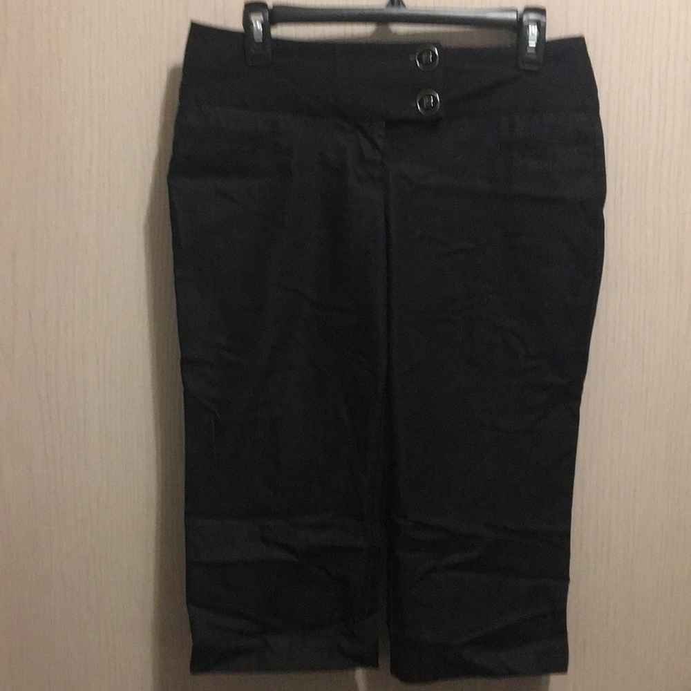 Maurices Black Cropped Pants